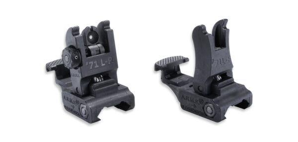 A.R.M.S.® #71-F AND #71-R FLIP UP SIGHT SET