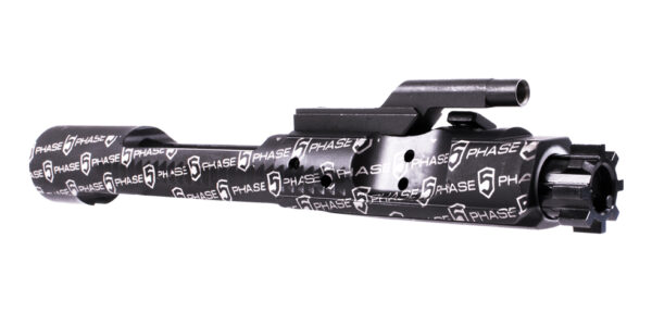 PHASE 5 AR-15 COMPLETE BCG WITH ALL-OVER-PRINT - BLACK PHOSPHATE, CHROME LINED.
