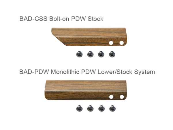 Simulated Wood Cheek Rest for BAD-CSS/PDW