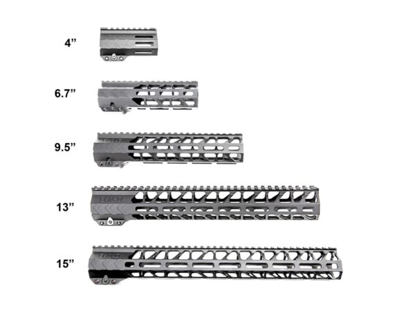 WORKHORSE® 4in Free Float Rail M-LOK®