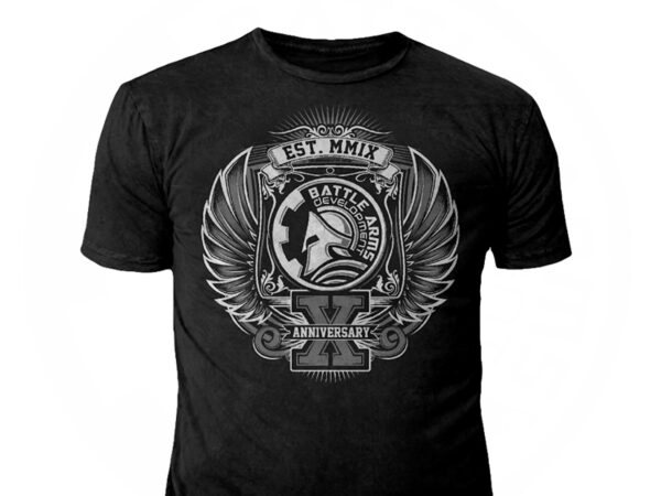 BATTLEARMS™ 10 Year Anniversary Shirt
