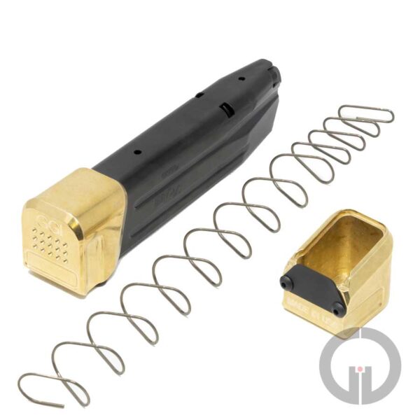 P320 +5 Competition Base Pads (Brass)